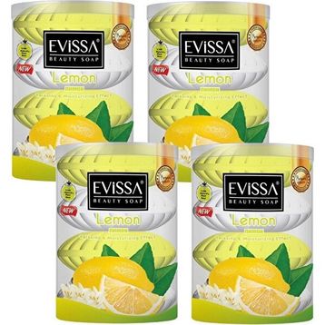 Evissa Limon 110 gr 4'lü Güzellik Sabunu
