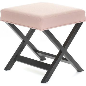 Evka Bench Dark Puf - Bej