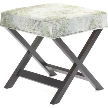 Evka Bench Dark Puf - Bej