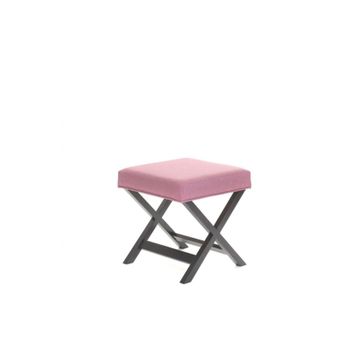 Evka Bench Dark Puf - Beyaz