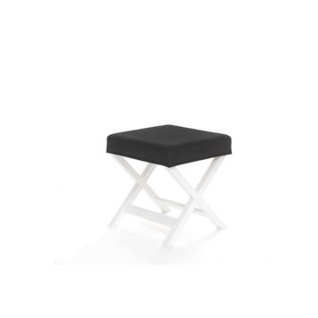 Evka Bench Light Siyah Puf