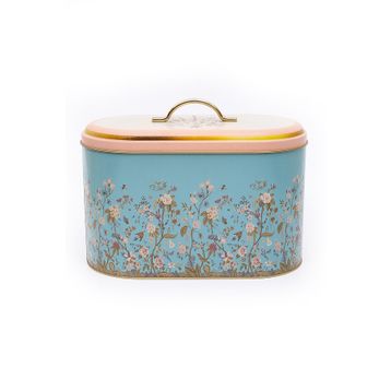 Evle ER002-9F Botanica Blue Desenli Ekmeklik