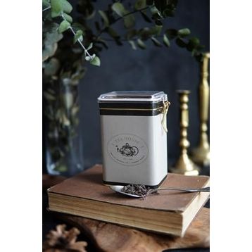 Evle ER043-8F Azura Tea Desenli Dikdörtgen Metal Saklama Kabı
