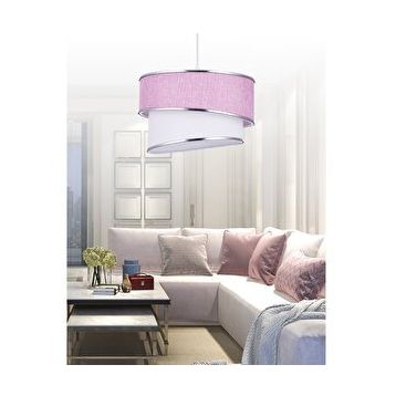 EVLight Stare Tekli Pembe Sarkıt Avize