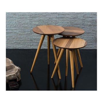Evnesya Cafe Ceviz Zigon Sehpa