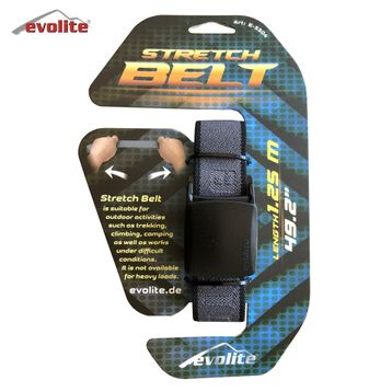 Evolite 1.35 mt Siyah Streç Kemer