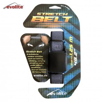 Evolite 1.35 mt Siyah Streç Kemer