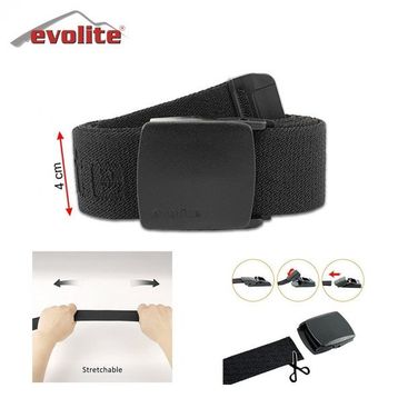 Evolite 4 cm Stretch Outdoor Taktik Siyah Kemer