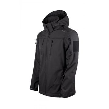 Evolite Alpha Softshell Tactical Taktik Siyah Erkek Mont