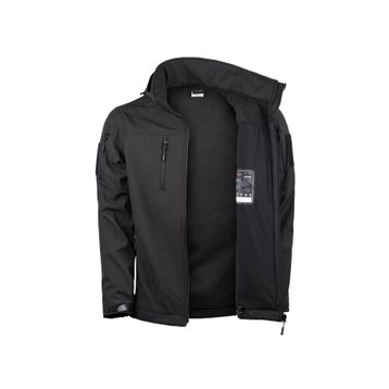 Evolite Alpha Softshell Tactical Taktik Siyah Erkek Mont