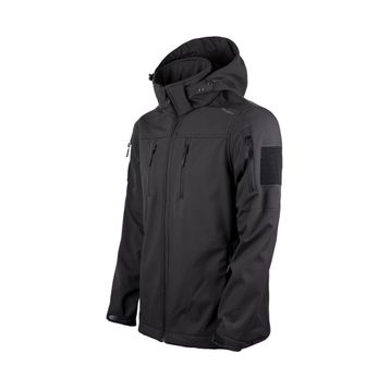 Evolite Alpha Softshell Tactical Taktik Siyah Erkek Mont