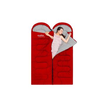 Evolite Camper Pro SQ Birleştirilebilir 2 Kişilik Uyku Tulumu