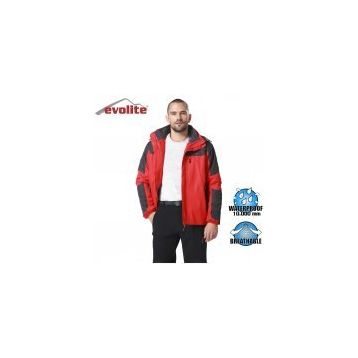 Evolite Diva Gri-Kırmızı Erkek 3in1 Mont