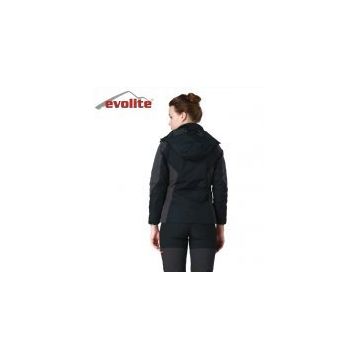 Evolite Diva Gri-Siyah Kadın 3in1 Mont