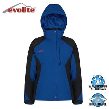 Evolite E-3115-M Diva 3in1 Mavi Siyah Kadın Mont