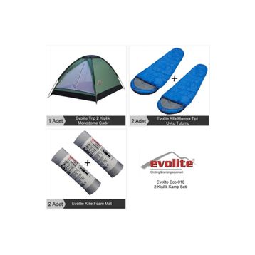 Evolite Eko 2 Kişilik Kamp Seti
