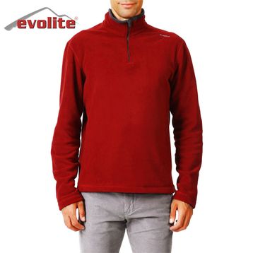 Evolite Fuga Bay Mikro Bordo Erkek Polar Sweater
