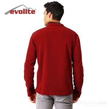 Evolite Fuga Bay Mikro Bordo Erkek Polar Sweater