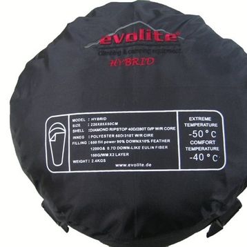 Evolite Hybrid -50 Kırmızı Uyku Tulumu