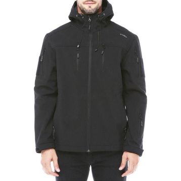 Evolite Krypton Softshell Outdoor Erkek Siyah Yelek