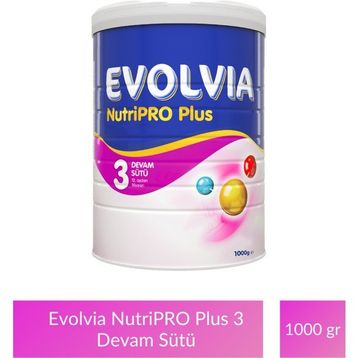 Evolvia Nutri Pro Plus 3 1000 gr Devam Sütü
