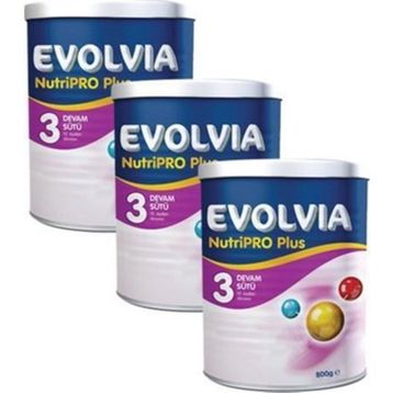 Evolvia Nutripro Plus 3 3x800 gr Bebek Maması