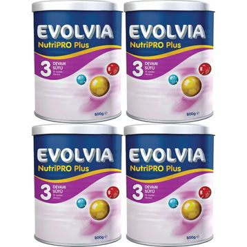 Evolvia Nutripro Plus 3 4x800 gr Bebek Maması
