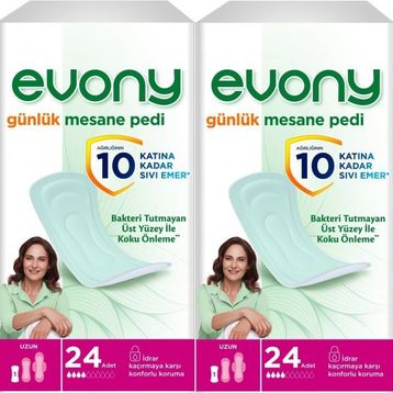 Evony 48 Adet Uzun Günlük Mesane Pedi
