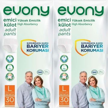 Evony 60 Adet L Emici Külot