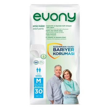 Evony 80-120 cm M Beden 30 Adet Emici Külot