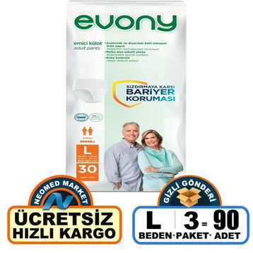 Evony 90 Adet L Emici Külot