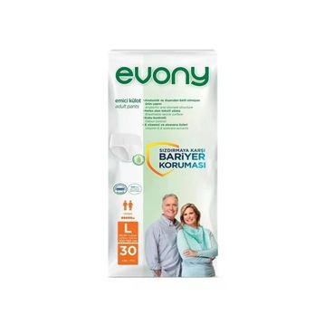 Evony Emici Külot Büyük Large 5.5 Damla 30'lu Hasta Bezi