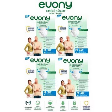 Evony Külot Tipi M 120 Adet Hasta Bezi