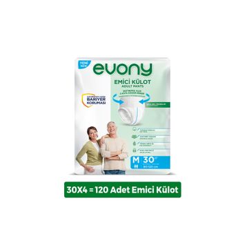 Evony Külot Tipi M 120 Adet Hasta Bezi