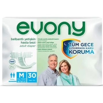 Evony Premium M Beden 30x3 90 Adet Hasta Bezi