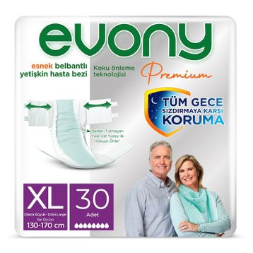 Evony X-Large 30 Adet Yetişkin Bezi