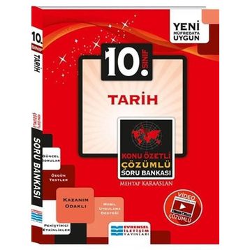 Evrensel İletişim Yayınları 10. Sınıf Tarih Konu Özetli Soru Bankası