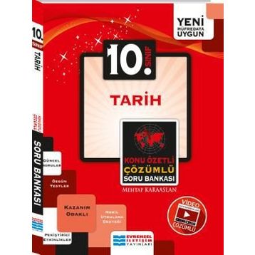 Evrensel İletişim Yayınları 10. Sınıf Tarih Konu Özetli Soru Bankası