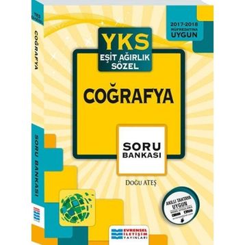 Evrensel İletişim Yayınları Eşit Ağırlık Sözel Coğrafya Soru Bankası