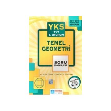 Evrensel İletişim Yayınları YKS 1. Oturum TYT Temel Geometri Soru Bankası