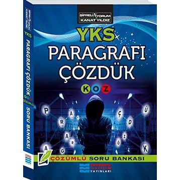 Evrensel İletişim Yayınları YKS Paragrafı Çözdük Kolaydan Zora Çözümlü Soru Bankası