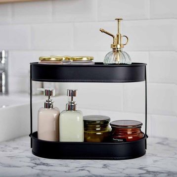 Evstyle 2 Katlı Siyah Çok Amaçlı Pratik Organizer