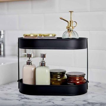 Evstyle 2 Katlı Siyah Çok Amaçlı Pratik Organizer