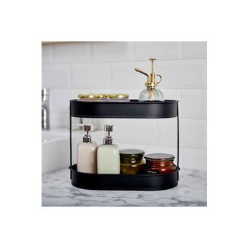 Evstyle 2 Katlı Siyah Çok Amaçlı Pratik Organizer