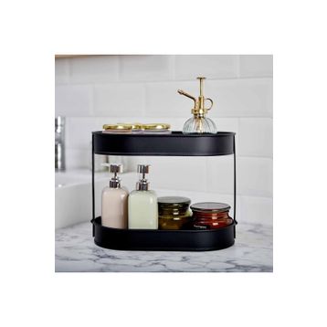 Evstyle 2 Katlı Siyah Çok Amaçlı Pratik Organizer