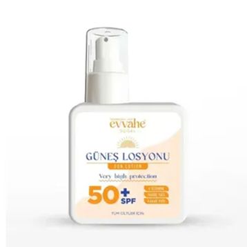 Evvahe 100 ml Doğal Güneş Losyonu