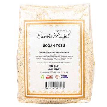 Evvahe Doğal 100 gr Soğan Tozu