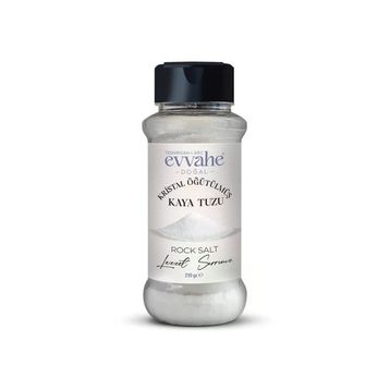 Evvahe Doğal 210 gr Kristal Öğütülmüş Kaya Tuzu