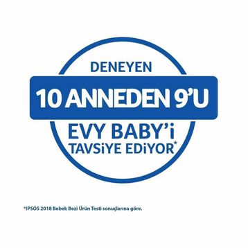 Evy Baby No:3 Midi 180 Adet Bebek Bezi