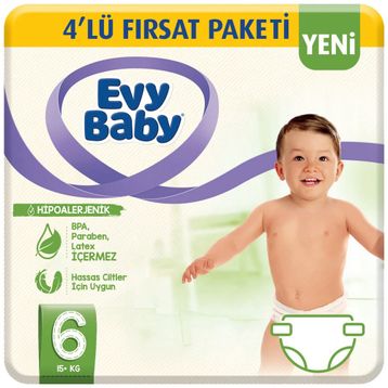 Evy Baby No:6 Extra Large Bebek Bezi